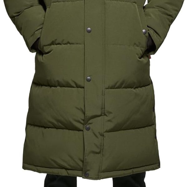 Men's Arctic Cloth Extra Long Parka Jacket