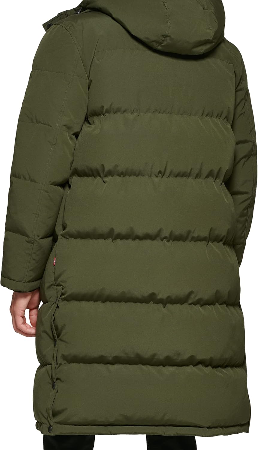 Men's Arctic Cloth Extra Long Parka Jacket - Image 2