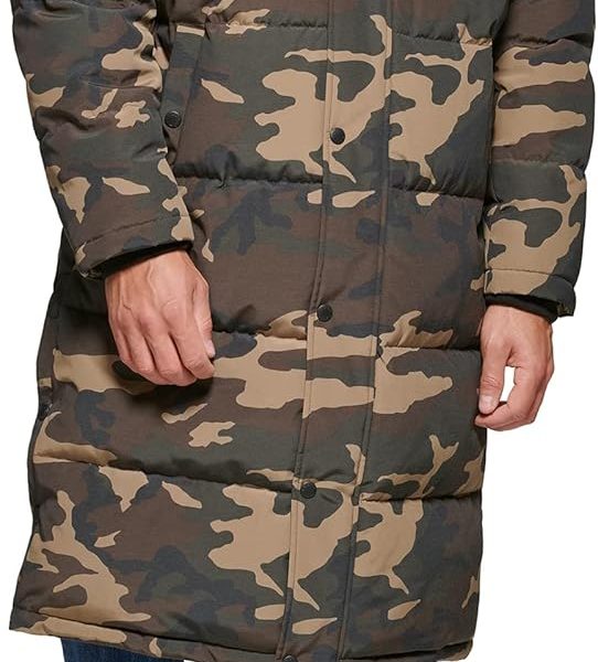 Men's Arctic Cloth Extra Long Parka Jacket