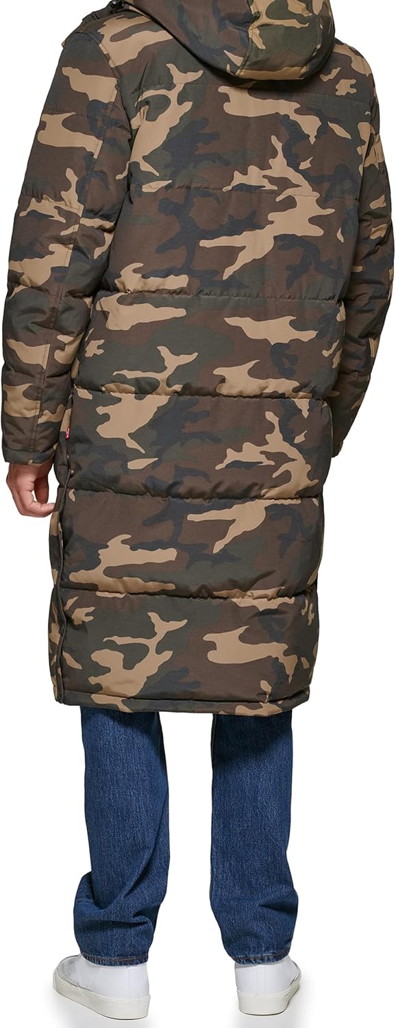 Men's Arctic Cloth Extra Long Parka Jacket - Image 2