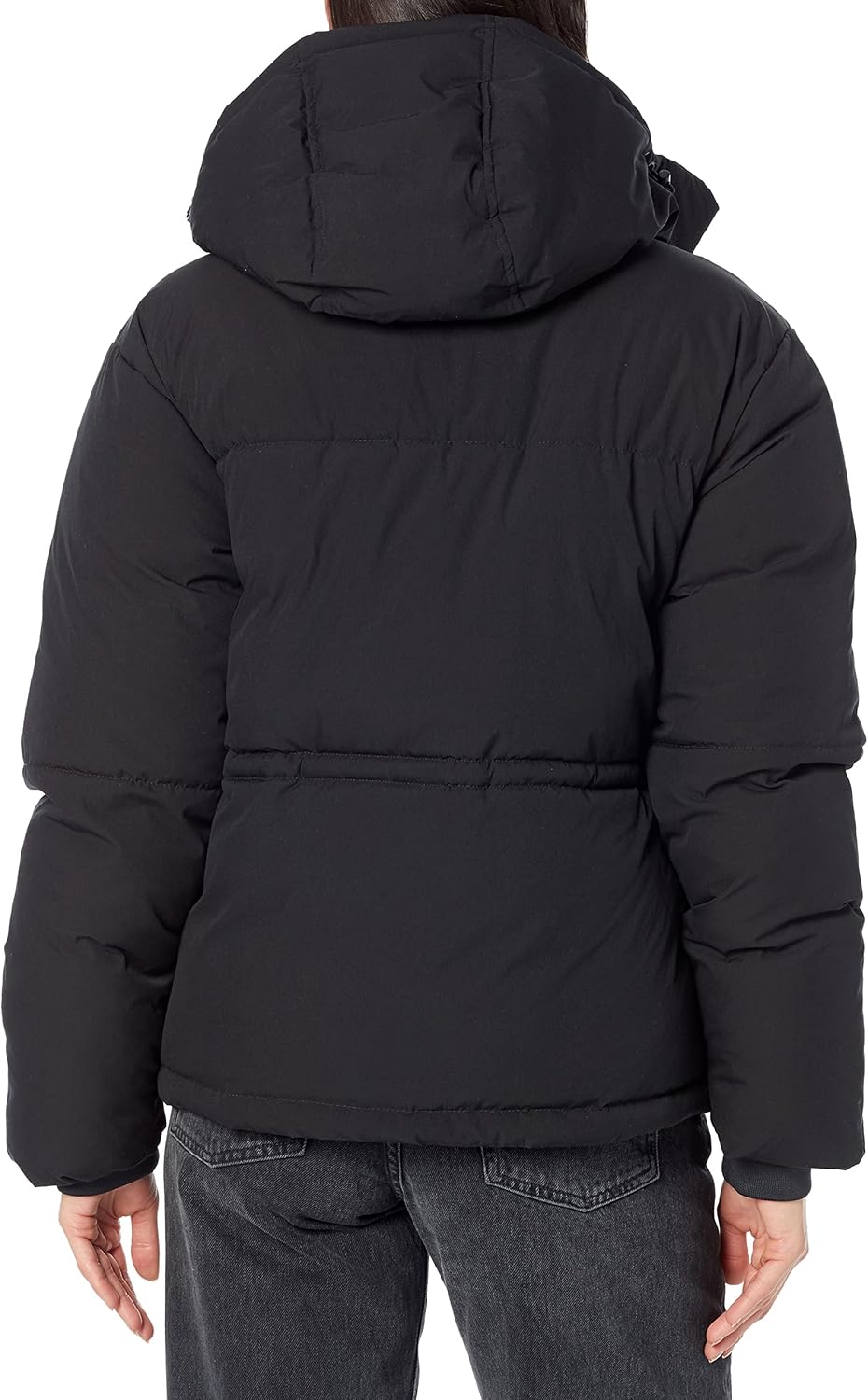 Women's Short Waisted Puffer Jacket (Available in Plus Size) - Image 2