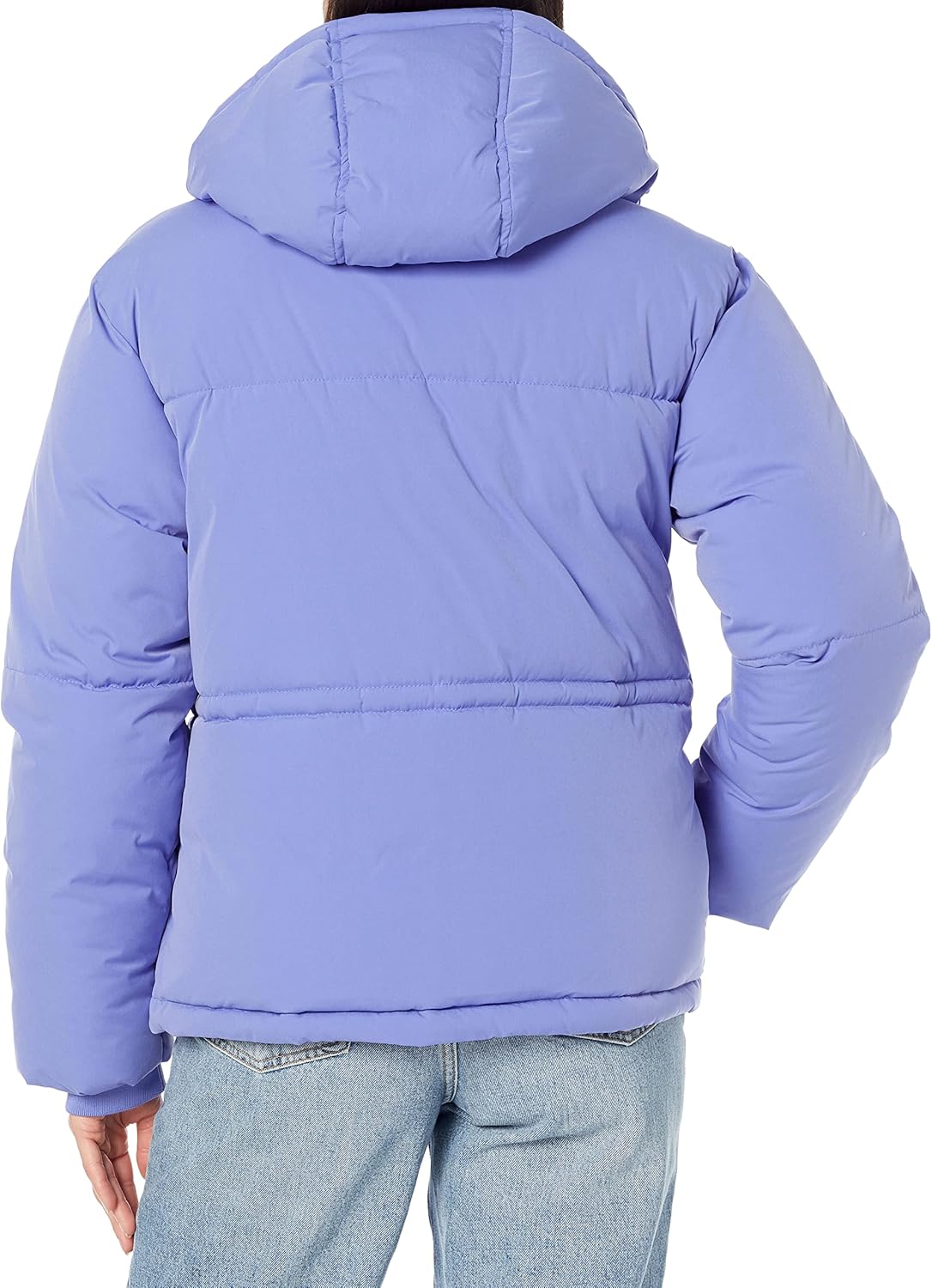 Women's Short Waisted Puffer Jacket (Available in Plus Size) - Image 2